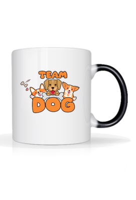 Magiczny kubek TEAM DOG - Klaudemi