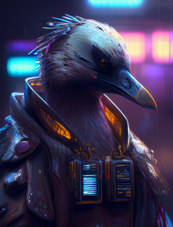 Cyberpunk Duck