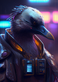 Cyberpunk Duck