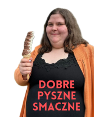 Dobre pyszne smaczne biały kubek