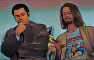 Pulp Fiction Vincent Vega Mia Kreskówkowy styl