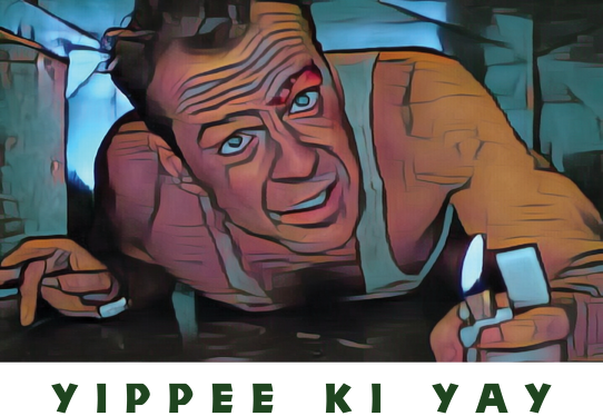 Die Hard Szklana Pułapka John McCane Kreskówkowy Styl