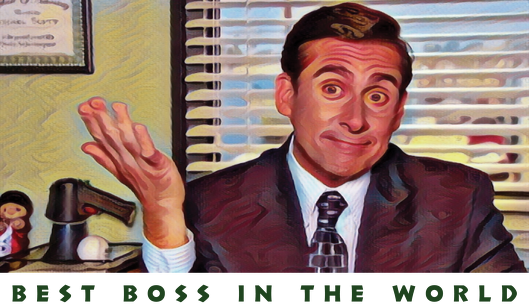Micheal Scott Boss Najlepszy Szef Pop Art