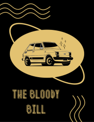 Koszulka Biała The Bloody Bill Fiat 126p