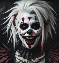 GothClown Face #1