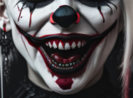 GothClown Laugh - Maseczka