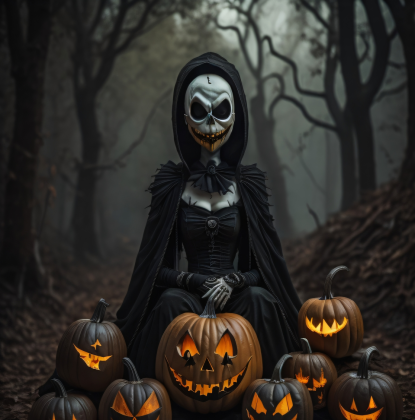 HallowPumpkin Piórnik