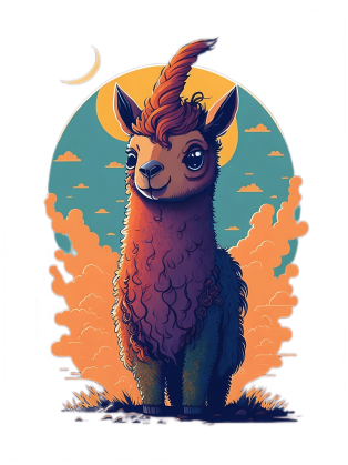Fancy Llama