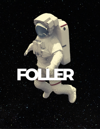 Bluza biała FOLLER Astronauta