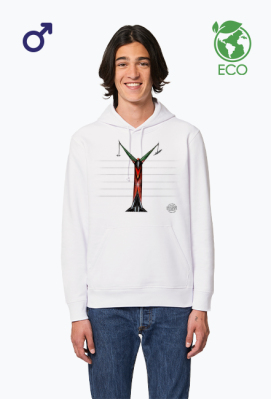 - Y - bluza dla mężczyzn z kapturem, różne kolory i rozmiary - KARMICA ART T-SHIRT