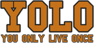 YOLO - nadruk