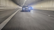 Kalendarz BMW w tunelu