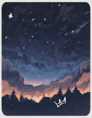 Podkoszulka Damska Night Sky