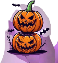 podkoszulka fullprint 'Bad Pumpkin" - Pumpkin attack