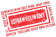 Usprawiedliwiony. Kubek chrześcijański dla niego