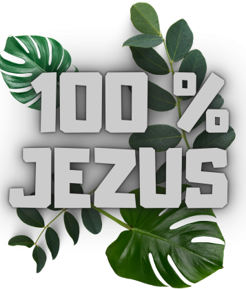 koszulka 100% Jezus - natura