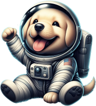 Astronaut Labrador