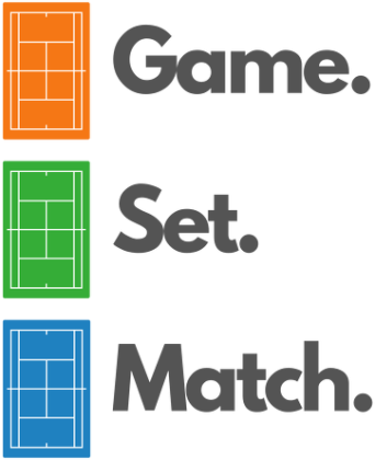 Gem Set Mecz Koszulka / Game Set Match T-Shirt