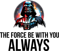 The Force Be With T-shirt Kid