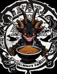 demonic Goat noodles t-shirt