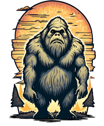 Bigfoot - Bluza dla Miłośników Yeti: Zostań Królem Natury!