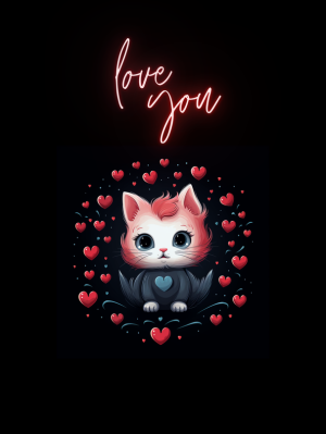 Pure Love - nadruk