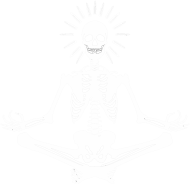 AmenoSkull Meditating koszulka męska