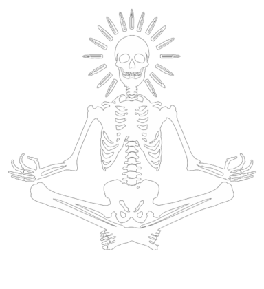 AmenoSkull Symbol bluza z kapturem męska