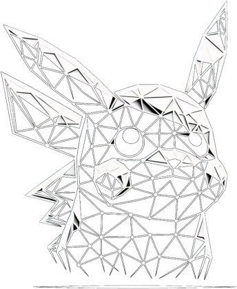 Geometric Pika women FLUO