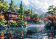 Płótno Canvas Poziom A2 - Krajobraz (06)