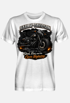 Koszulka Harley-Davidson 1903 – motocykl biker, Milwaukee, prezent dla motocyklisty - StarRainbow Artistic Graphics & Design Studio