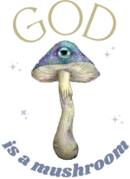 God is a mushroom, magiczny kubek, grzybek
