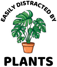 Easily distracted by PLANTS - monstera edition - kubek