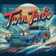 Koszulka Męska "Twin Turbo"