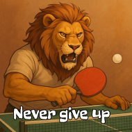 Koszulka Never Give Up