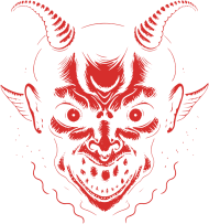 Horror Red Devil