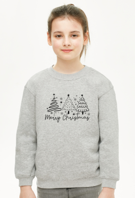 Bluza dziecięca choinka święta - Fashion Canvas