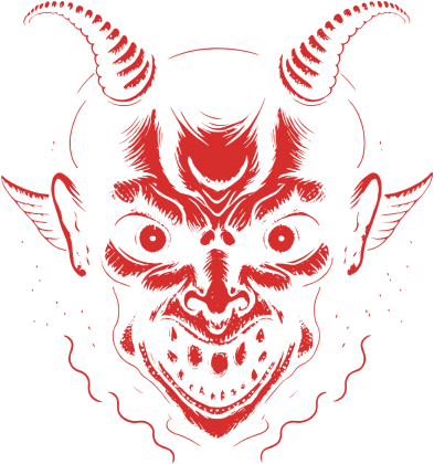 Horror Red Devil