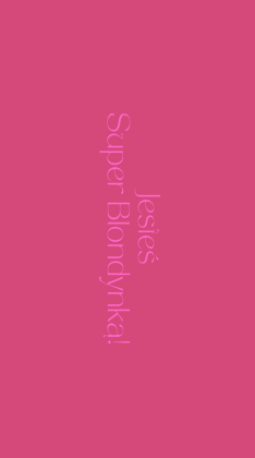 Metalowy piórnik pudełko Jesteś Super Blondynką!