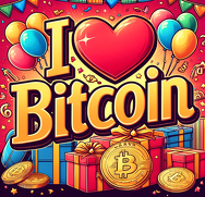 I love Bitcoin - Urodziny