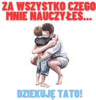 Koszulka - Dla taty, na dzień ojca