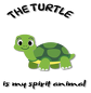 Czapeczka The Turtle is My Spirit Animal