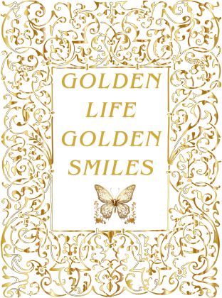 Bluza damska Golden life golden smiles