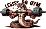 Bluza "Lessss Go Gym"