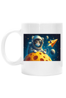 Kubek "Kot astronauta" - Fast Ciuch