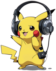 Bluza dziecięca rozpinana z kapturem Pikachu