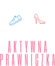Koszulka Aktywna Prawniczka czarna
