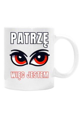 Klasyczny kubek z unikalną grafiką "Oko Mocy - Wizualna Ekspresja Bytu" - Sojsports