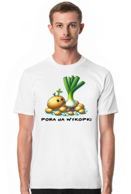 T-shirt "Pora na wykopki" - ciuchnijmy to razem!