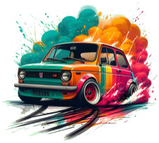 Kubek colored car #2